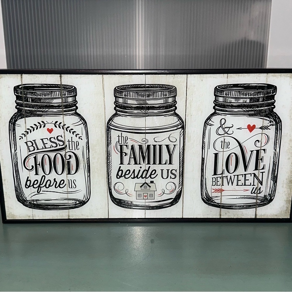 Rustic Mason Jar Wall Art